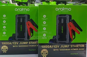 Oraimo 1500A Portable Car Battery Jump Starter 10000mAh Power Bank
