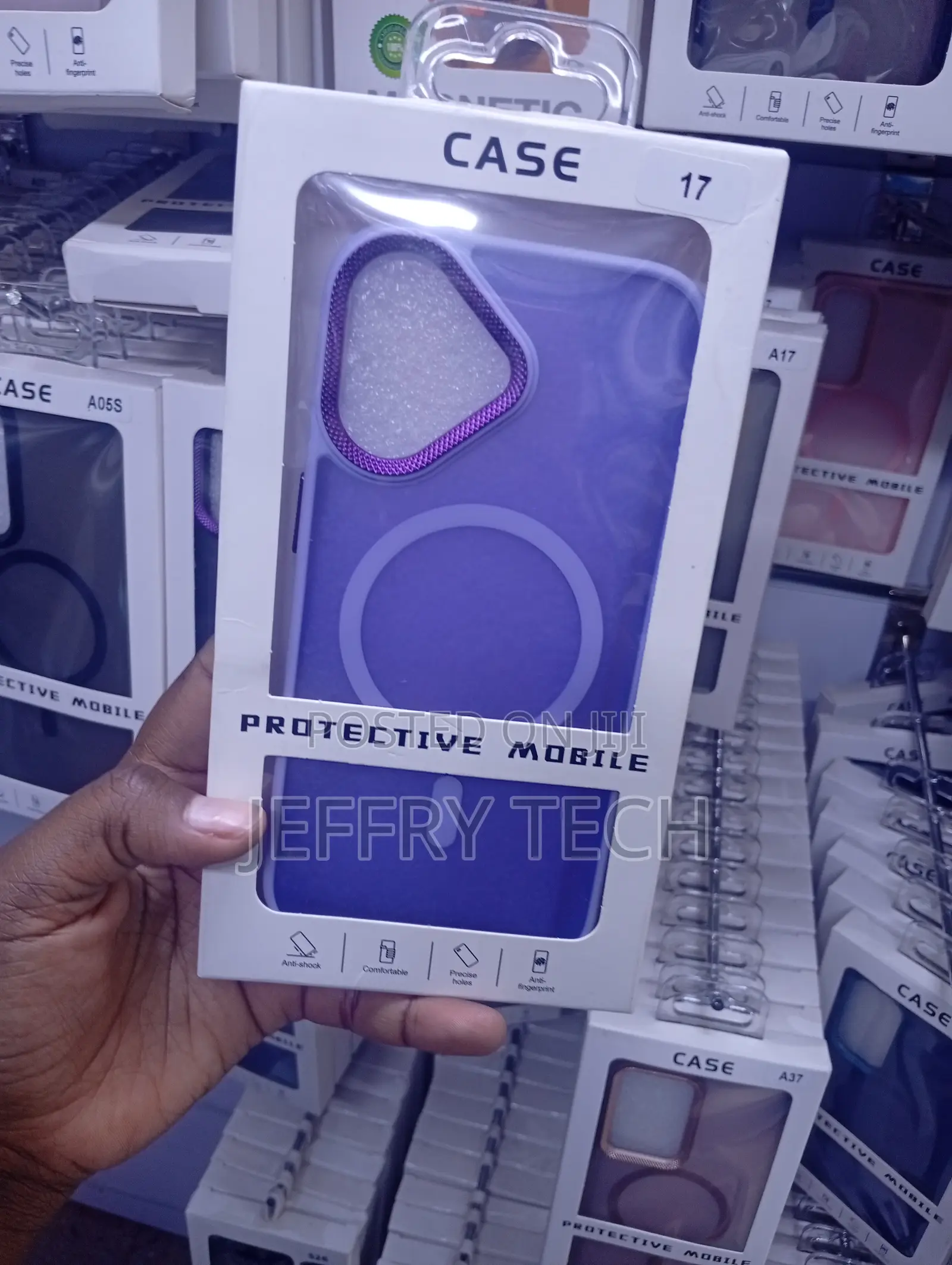 iPhone 17, Purple Protective Mobile Phone Case