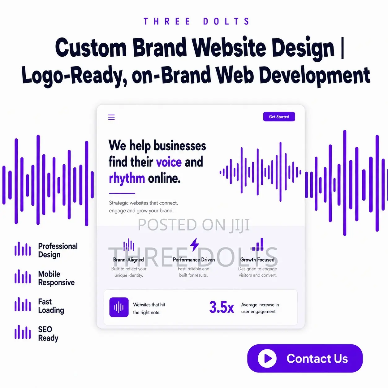 Custom Brand Website Design | Logo-Ready, on-Brand Web Development