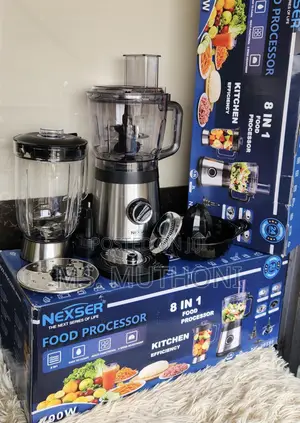 The Next Series of Life" 8-in-1 Food Processor,