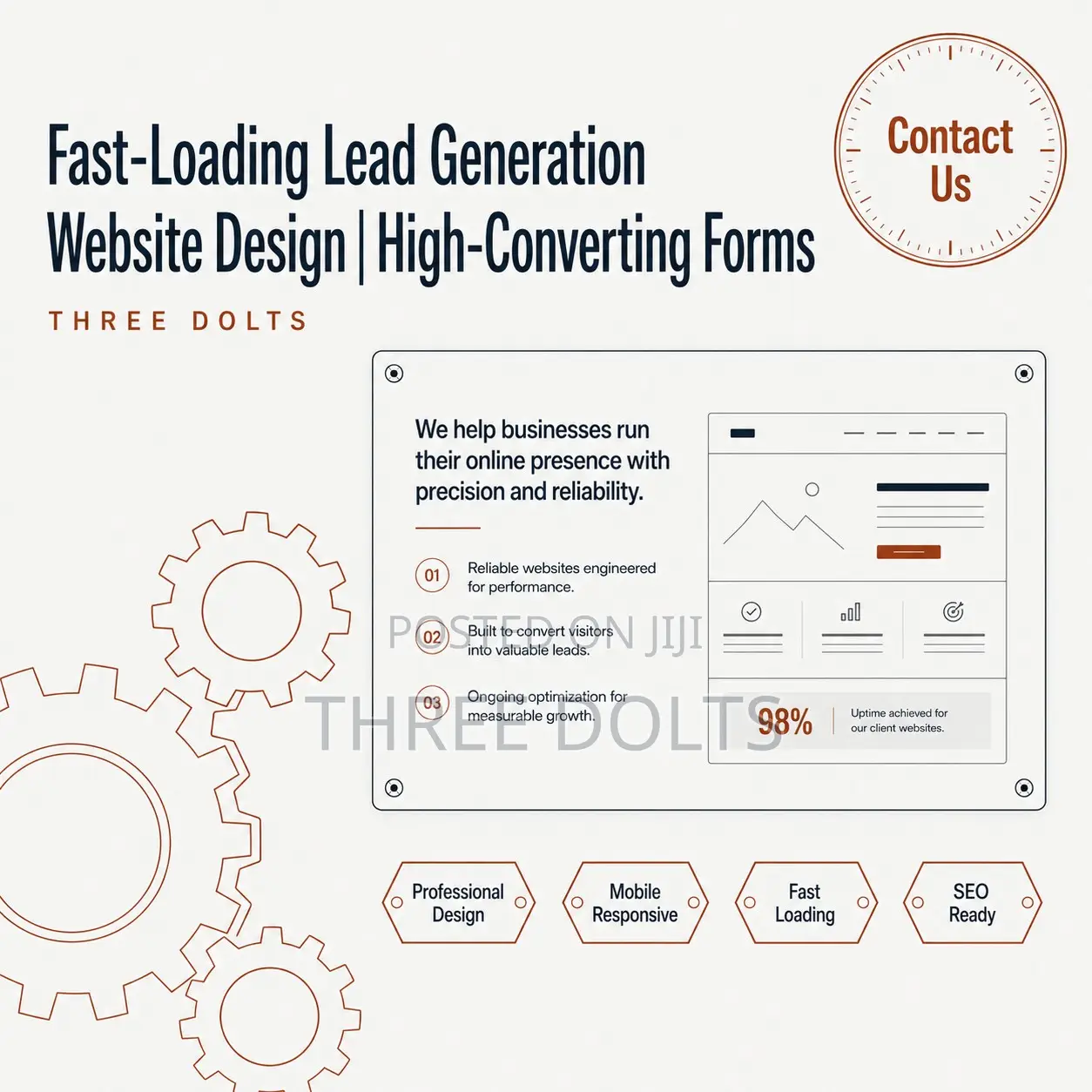 Fast-Loading Lead Generation Website Design | High-Converting Forms