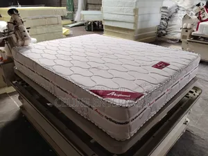 Orthopedic Spring Mattress 6×6 – 10 Inches | Grey | Firm Support