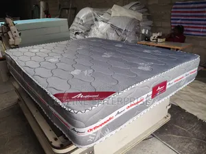 Orthopedic Spring Mattress 4×6 – 10 Inches | Grey | Firm Support