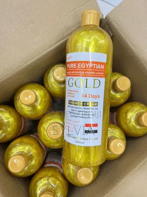 Pure Egyptian Gold Magic Whitening Shower Cream