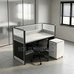Office Workstation; One User MDF Made Office Wokstation Table