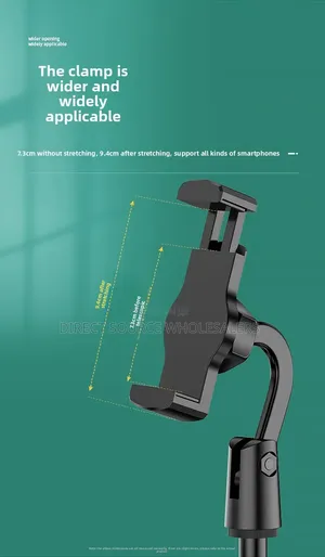Foldable Portable Table Stand With Phone Holder