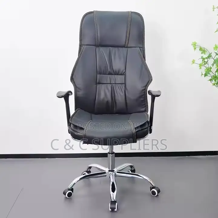Executive Generic Leather Computer Chair.