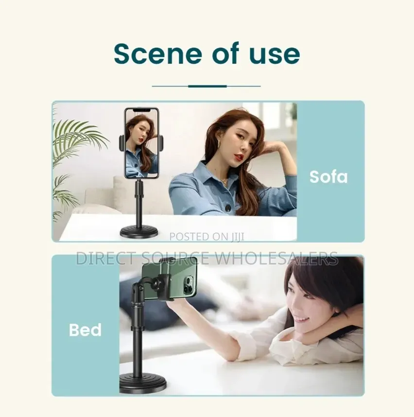 Universal Table Stand for Phone, Camera Microphone