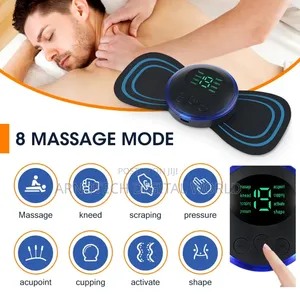 Electric Neck Back Massager Cervical Patch Pain Relief-8 Massage Modes