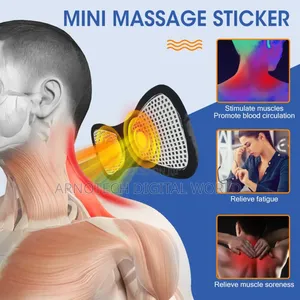Electric Neck Back Massager Cervical Patch Pain Relief-8 Massage Modes
