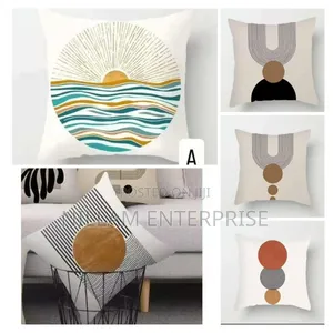 Abstract Decorative Throw Pillow Covers.