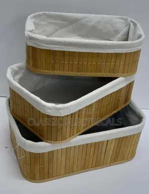 3 in 1 Wooven Ratan Srorage