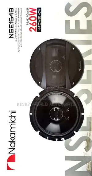Nakamichi NSE1648 6.5" 2-Way 260W Coaxial Door Speakers