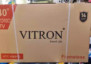 Vitron 40 Inch Frameless Smart TV