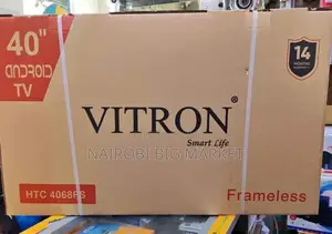 Bluetooth Enabled Vitron 40 Inch Frameless Smart TV