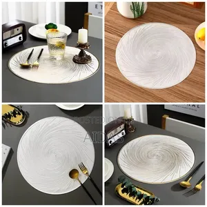 6-Piece Creative Swirl Luxury Placemats