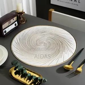 6-Piece Creative Swirl Luxury Placemats