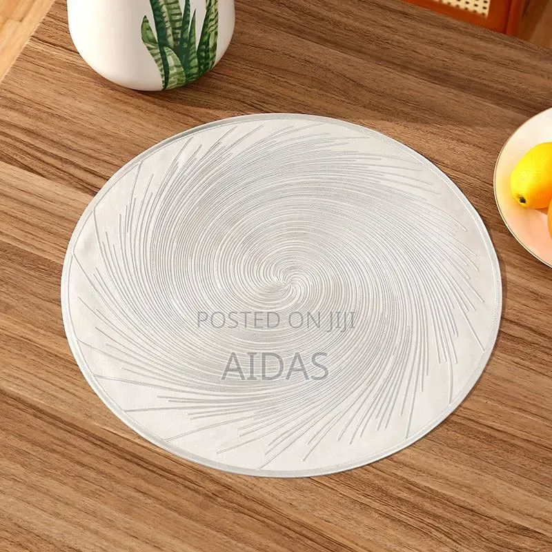 6-Piece Creative Swirl Luxury Placemats