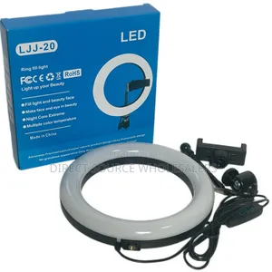 Professional 12" Ring Light With Phone Holder Stand