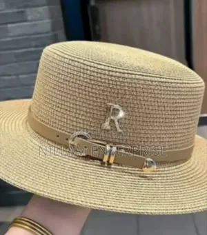 Flat Straw Summer Hats