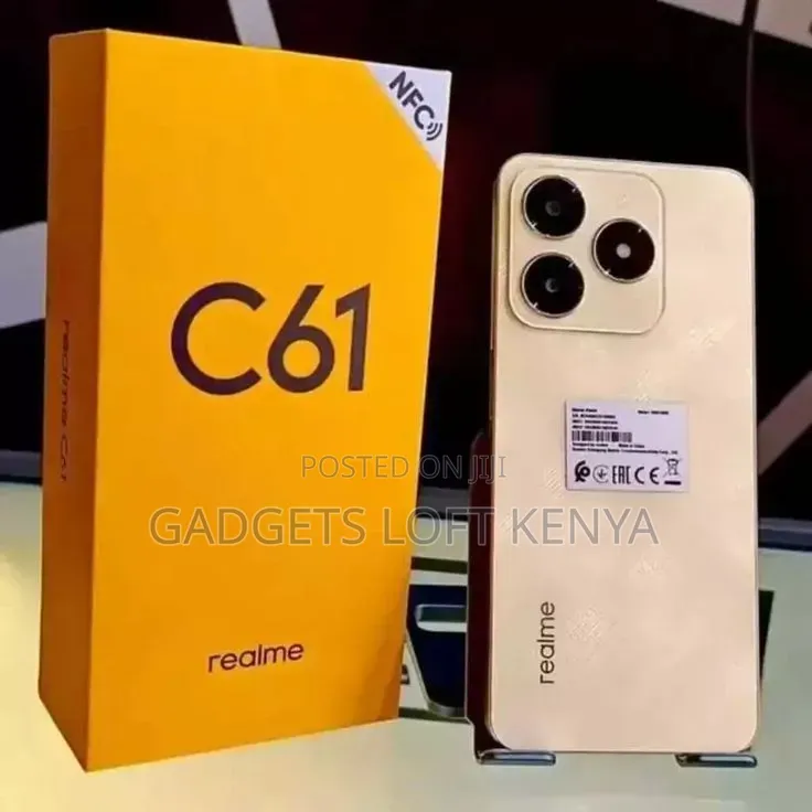 New Realme C61 128 GB Gold