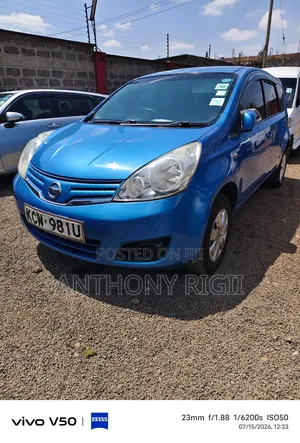 Nissan Note 2012 Blue