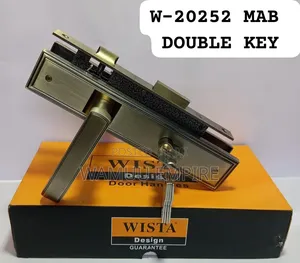Wista W-20252 MAB Double Key Heavy-Duty Mortise Door Lock Set