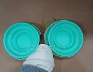 Collapsible Silicone Twin Bowls