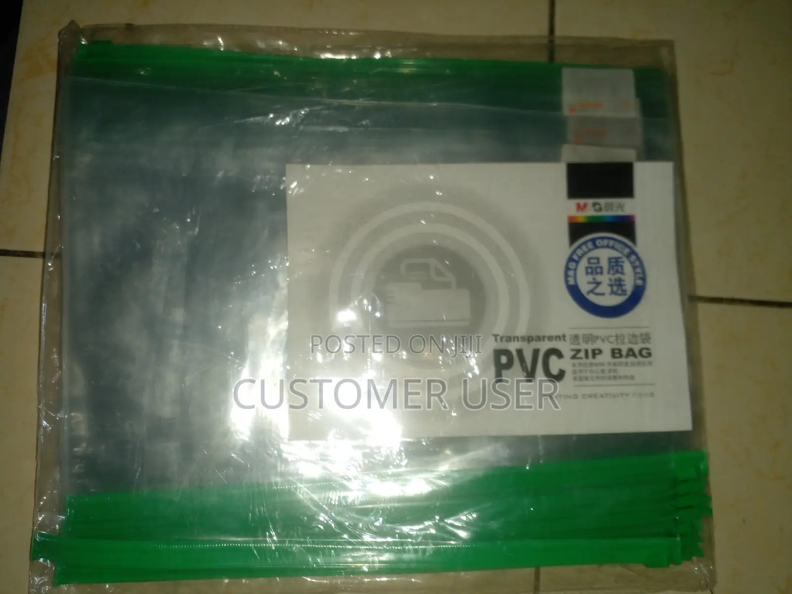 A4 Translucent Zip Locks