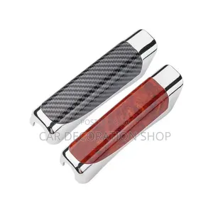 Universal Car Handbrake Carbon Fiber or Mahogany Red Style Covers
