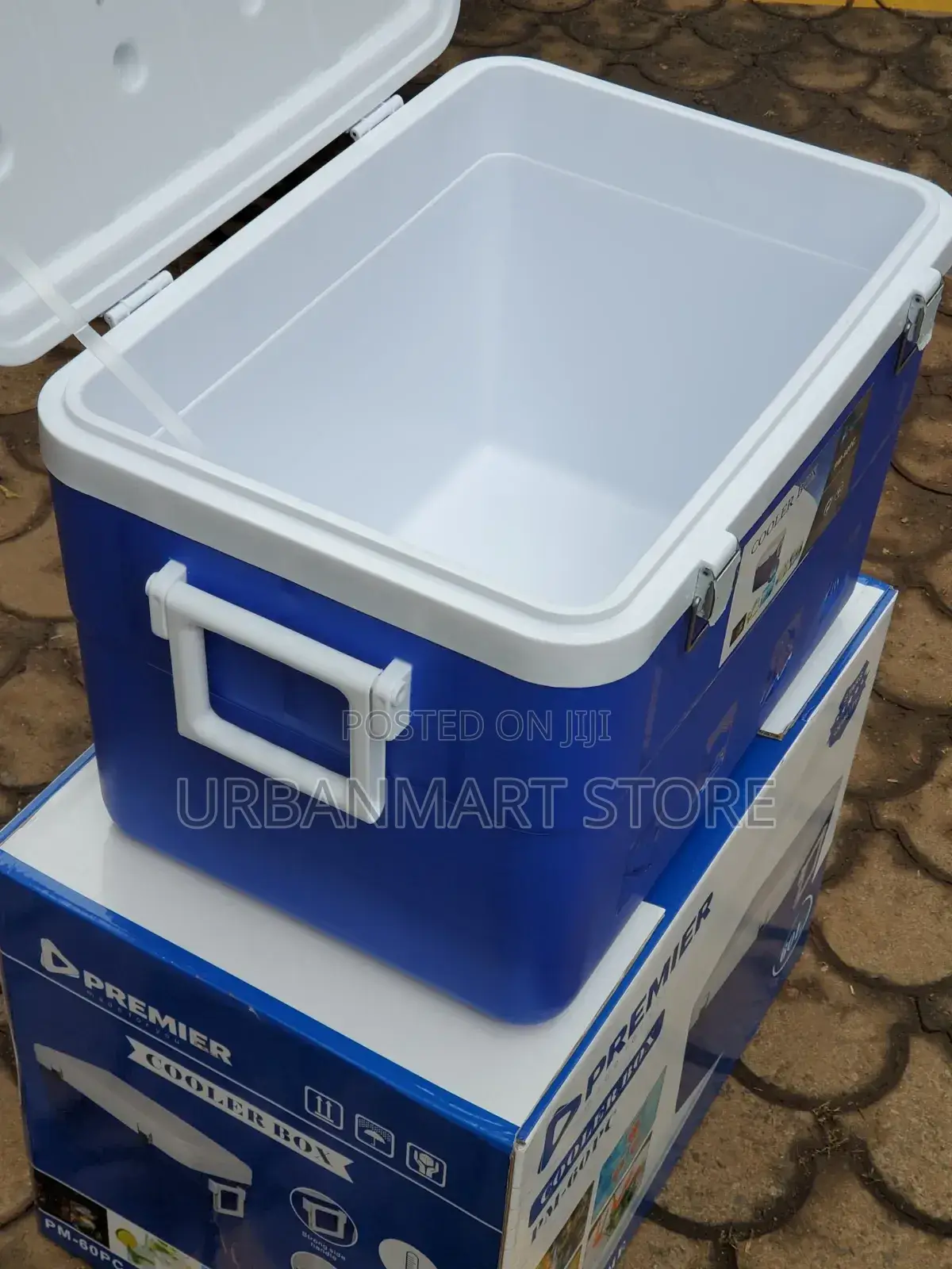 Premier 60L Cooler Box for Drinks Food Storage