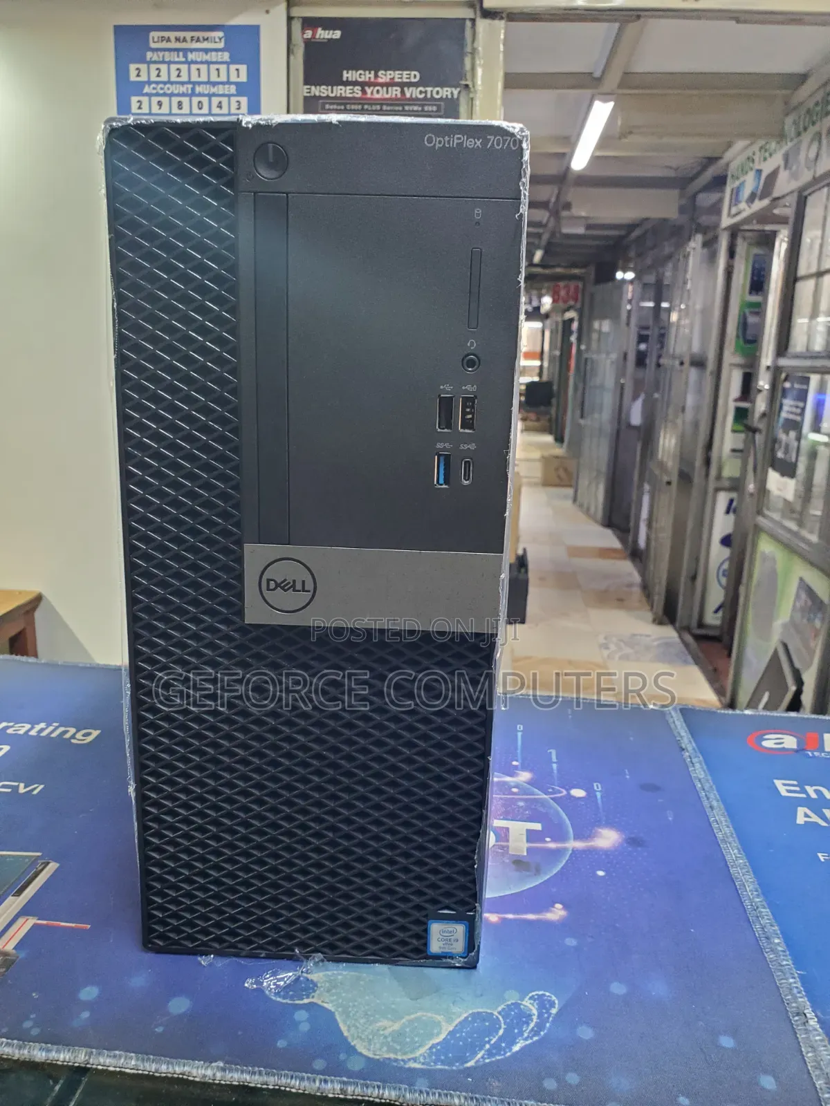 Desktop Computer Dell OptiPlex 7070 16GB Intel Core i9 HDD 1T