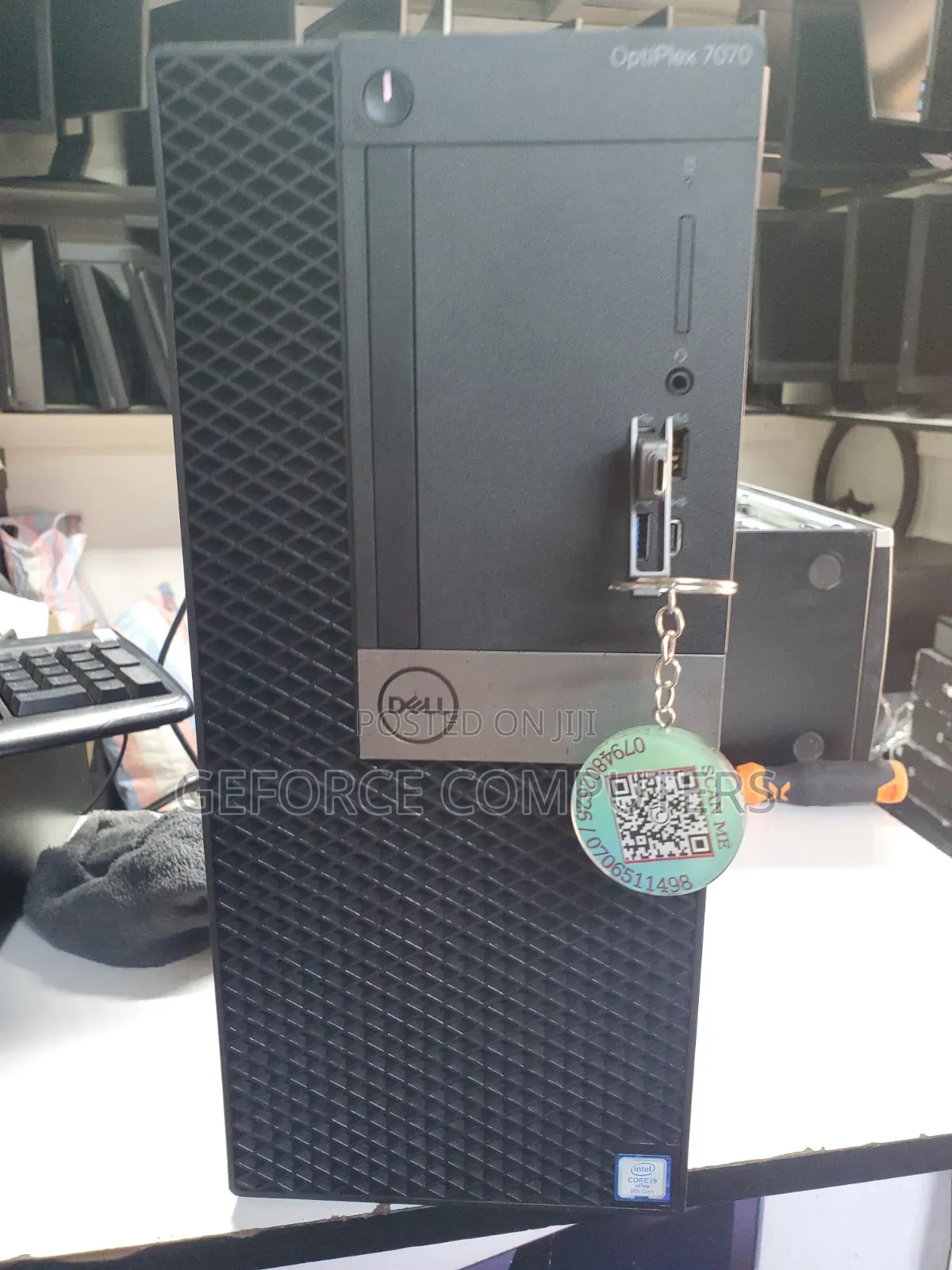 Desktop Computer Dell OptiPlex 7070 16GB Intel Core i9 HDD 1T