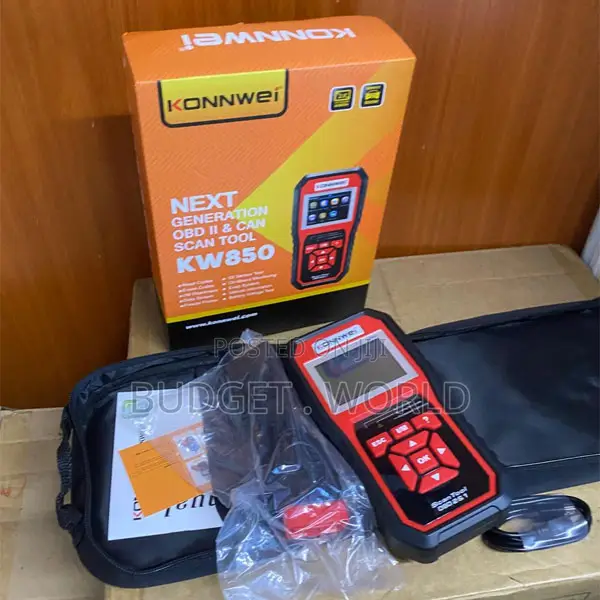 KW850 OBDII Engine Code Reader With Live Data Battery Test