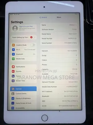 Apple iPad mini 4 128 GB Silver
