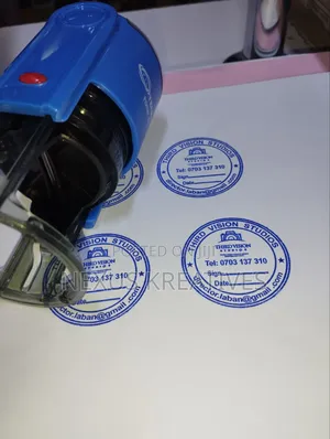 Circular Self Inking Stamps