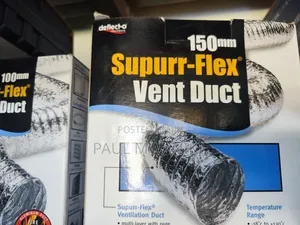 150mm Flexible Aluminium Ventilation Duct | Supurr-Flex Vent Duct