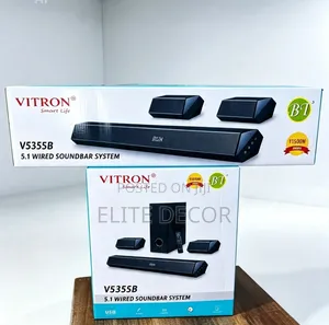 Vitron V535SB 5.1CH Wired Soundbar System – 115W Powerful Surroud