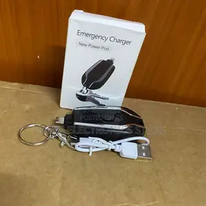 Plug Type C Keychain Phone Charger – Portable Fast Charging Cabl