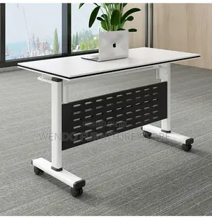 Office Table; 1.2m X 0.6M Movable Folding Office Desk