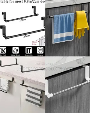 *Wall Mounted Kitchen Cabinet Towel Rack - A Space Saving Cloth Rack
