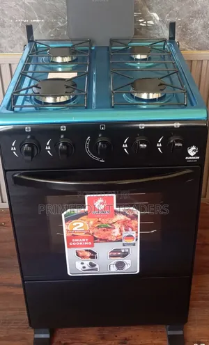 Euroken Euro-55-4g Full Gas Cooker Auto Ignition + Free Chopping Board