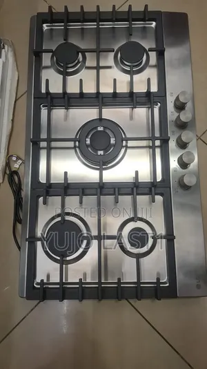 Midea MG90GQ095AL1B-BS 90cm Built-in Gas Hob – 5 Burner Black Glass H