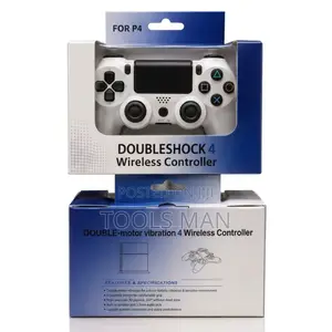 Double Shock 4 Wireless Controller for PS4 P4 White Gamepad