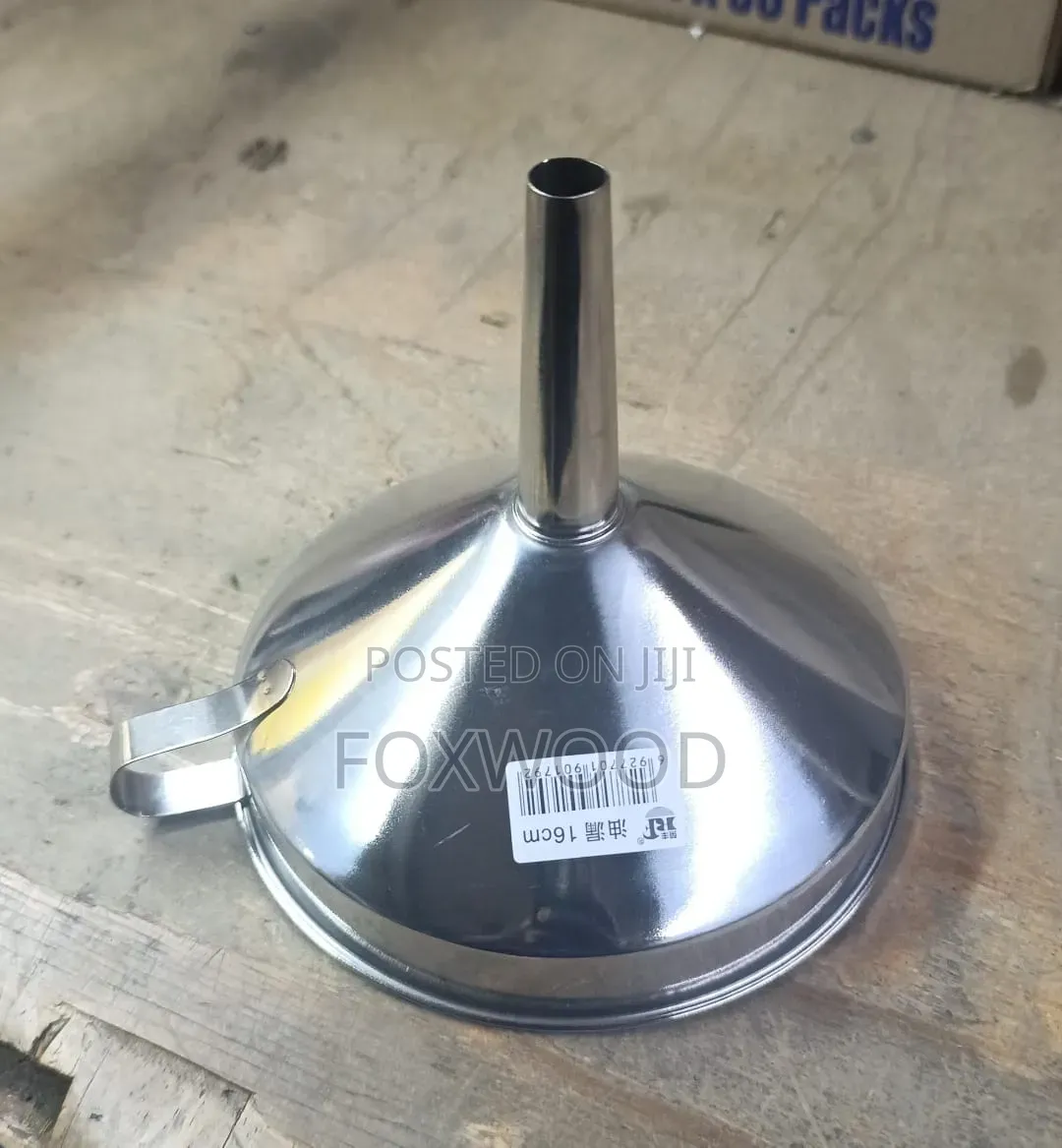 Stainless Steel Funnel Now Available