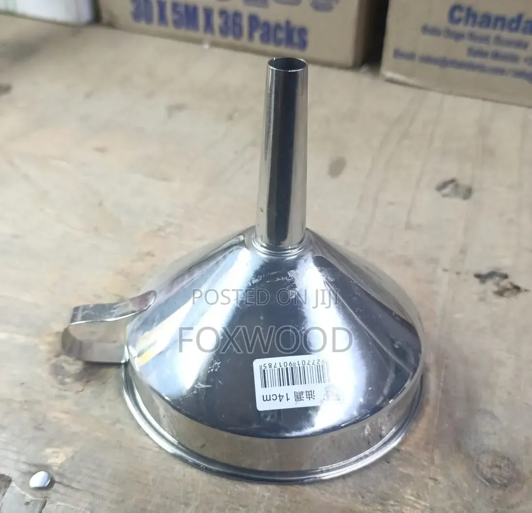 Stainless Steel Funnel Now Available