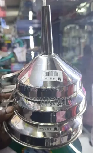 Stainless Steel Funnel Now Available