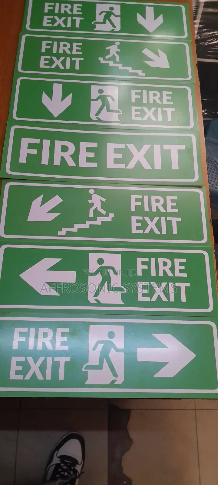 Luminous Exit Signs