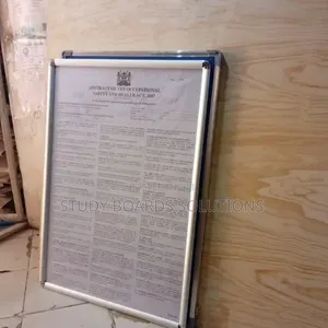A1 Snapper Frame to Display Safety and Health Abstract