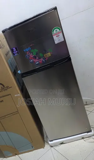Von 138l Direct Cool Double Door Refrigerator